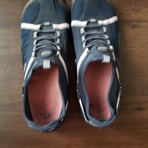 Navy Sport Hiking Shoes-Water Ready